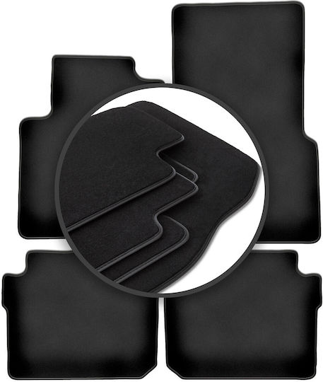 Premium Auto Fußmatten Smart Forfour I Hatchback 2004-2007