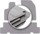 Gray Car Mats Citroen C4 Spacetourer Minivan 2013-2018