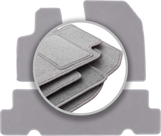 Gray Car Mats Citroen C4 Spacetourer Minivan 2013-2018