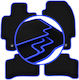 Carlux-blue Car Mats Jaguar X-type Estate Wagon Sedan 2001-2009
