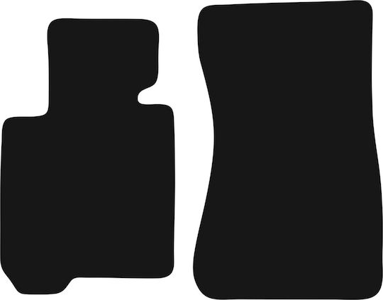 Basic Schwarze Samt Fußmatten BMW Z4 E89 2009-2019
