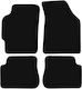 Basic Black Velvet Floor Mats Kia Shuma Sedan 1997-2004