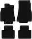 Basic Black Velvet Floor Mats Mercedes B-class W245 Hatchback 2005-2011