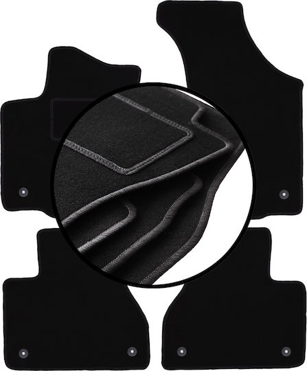 Velours Teppichmatten Set Volkswagen Phaeton Limousine 2002-2016
