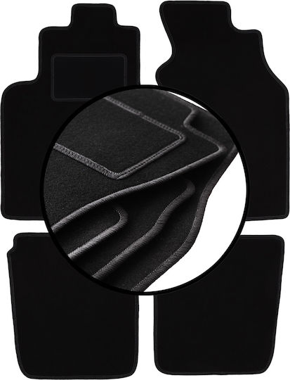 Velour Car Mats Set Mitsubishi Space Star Minivan 1999-2005