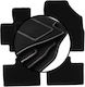 Velour Floor Mats Set Suzuki Ignis Iii Hatchback 2015