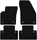 Basic Black Velvet Floor Mats Volvo V50 Station Wagon 2004-2012