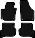 Basic Black Velvet Floor Mats Volkswagen Golf Plus Minivan 2005-2014