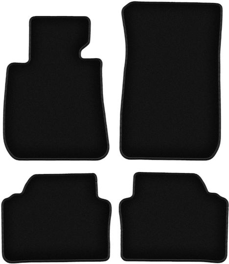 Basic Black Velvet Floor Mats Bmw 3 E91 Touring 2004-2011