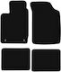 Basic Black Velvet Floor Mats Renault Thalia I Sedan 2000-2010