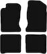 Basic Black Velvet Floor Mats Toyota Carina E Sedan 1992-1998