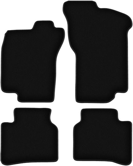 Schwarze Samt-Fußmatten Basic Lancia Dedra Limousine 1989-1999