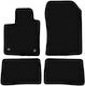 Basic Black Velvet Floor Mats Renault Twingo Ii Hatchback 2007-2014