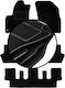 Velvet Carpet Mats Set Citroen C4 Grand Picasso 7-seater 2006-2013
