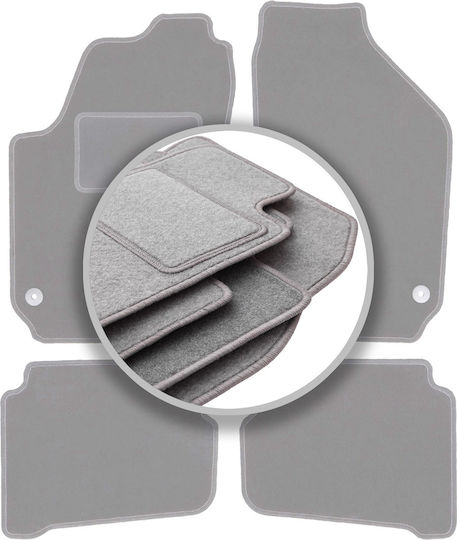 Gray Car Mats Volkswagen Fox Hatchback 2005-2011