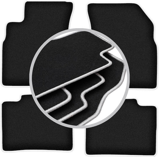 Carlux Silver Car Mats Kia Magentis I Sedan 2001-2006