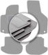 Gray Car Mats Volkswagen Eos Convertible 2005-2015