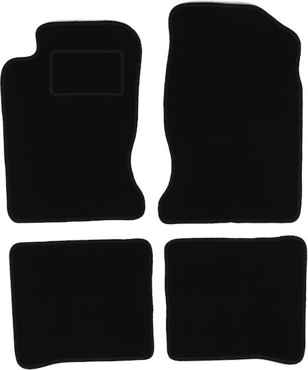 Schwarze Samtmatten Toyota Carina E Limousine 1992-1998