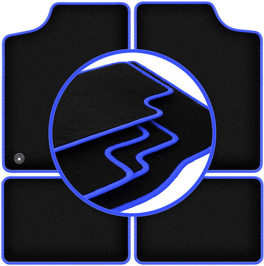 Carlux-blue Car Mats Citroen Ax Hatchback 1986-1998