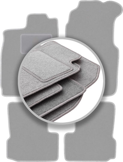Gray Car Mats Saab 900 II Cabrio 1994-1995