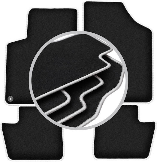 Carlux Silver Car Mats for Citroen DS4 Hatchback 2011-2015