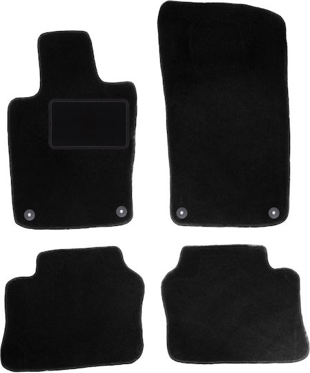 Black Velvet Car Mats Porsche Panamera Fastback 2009-2016