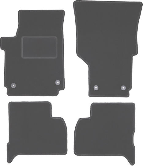 Graphite Car Mats Volkswagen Amarok Pickup 2010