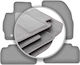 Gray Car Mats Mazda Premacy Iii Minivan 2010