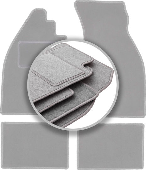 Gray Car Mats Volkswagen Beetle Set Front and Back 0 1938-2003