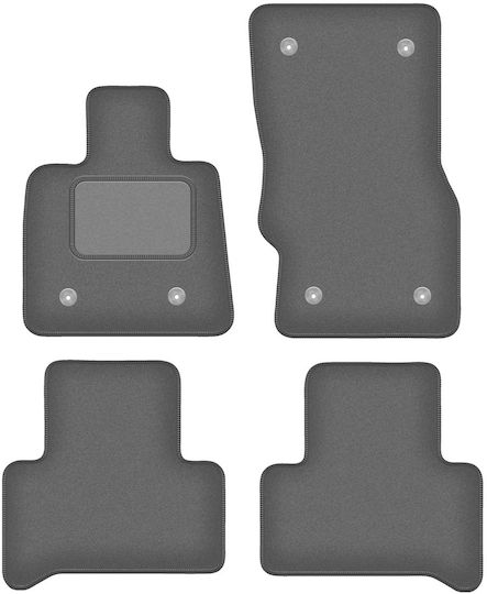 Graphite Car Mats Alfa Romeo Stelvio Q4 4wd 4x4 Suv 2017