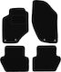 Black Velvet Floor Mats Volvo S70 I Sedan 1996-2000