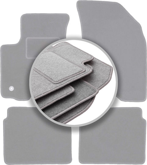 Gray Car Mats Chevrolet Aveo I T200 T250 Hatchback Sedan 2002-2011