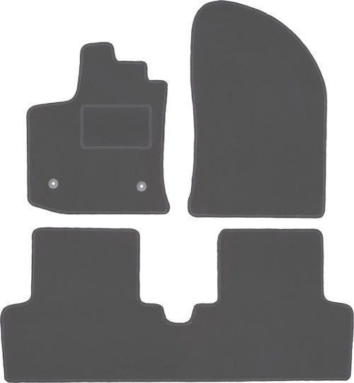 Graphite Car Mats Dacia Lodgy Minivan 2012