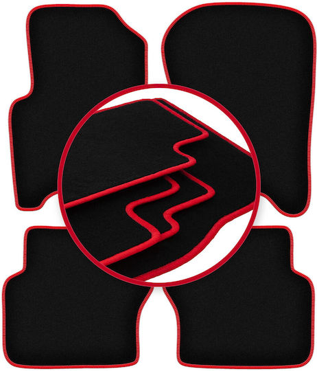 Carlux Red Car Mats for Range Rover Sport SUV 2005-2012