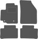 Graphite Car Mats Suzuki Splash Hatchback 2008-2014