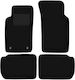 Black Velvet Car Mats Ford Sierra Wagon Sedan Liftback 1982-1993