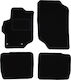 Black Velvet Car Mats Citroen C-Elysee Sedan 2012