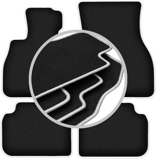 Carlux-silver Car Mats Mini Clubman F-54 Hatchback 2015
