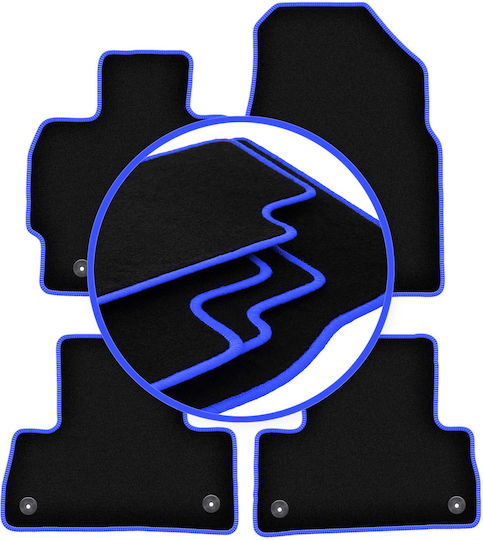 Carlux-blue Car Mats Mazda Cx-7 Suv 2009-2012