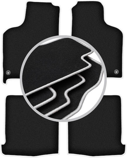 Carlux-silver Car Mats Volkswagen Lupo 3l Hatchback 1997-2005