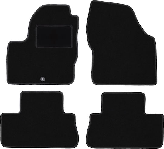 Black Velvet Car Mats Land Rover Freelander II SUV 2006-2014