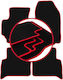 Carlux-rote Fußmatten Fiat Croma II Kombi 2005-2011