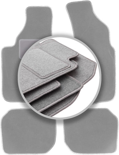Gray Car Mats for Audi V8 Sedan 1988-1993