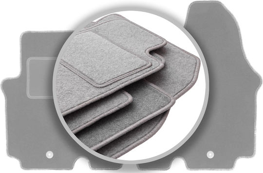 Graue Auto Fußmatten Nissan Primastar Van 2001-2014