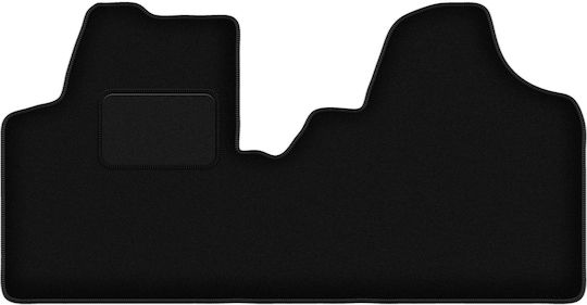 Schwarze Samtmatten Fiat Scudo II Van 2007-2016