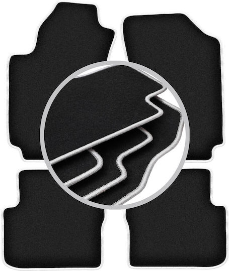 Carlux Silver Car Mats Fiat Stilo Hatchback Station Wagon 2000-2008