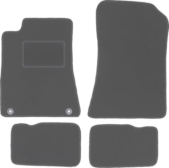 Graphite Car Mats Mercedes Sl R129 Roadster 1998-2002