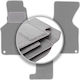 Gray Car Mats Volkswagen Transporter T4 Caravelle Manual 1993-2001