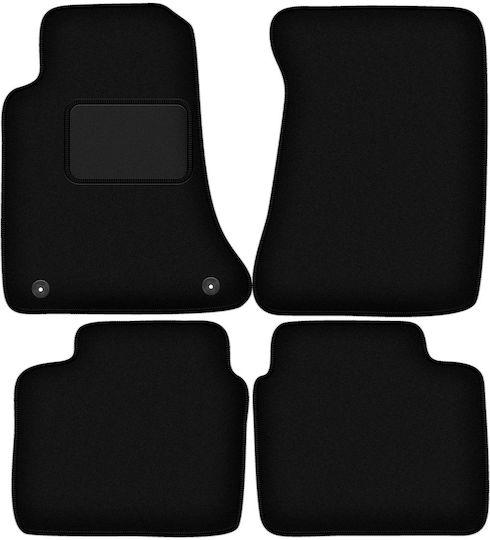 Black Velvet Floor Mats Opel Omega A Sedan Station Wagon 1986-1994