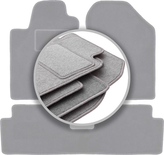 Gray Car Mats Toyota Corolla Verso II Minivan 2004-2009